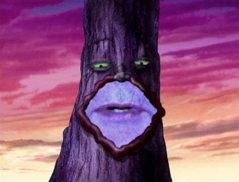 Tree courage the cowardly dog